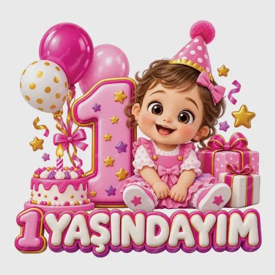 1 Yaşındayım
