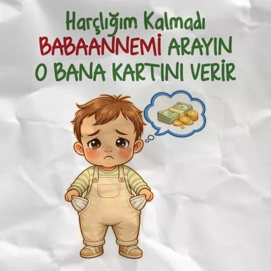 Harçlığım Kalmadı Babaannemi Arayın O Bana Kartını Verir