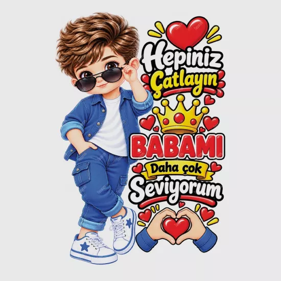 Hepiniz Çatlayın Babamı Daha Çok Seviyorum