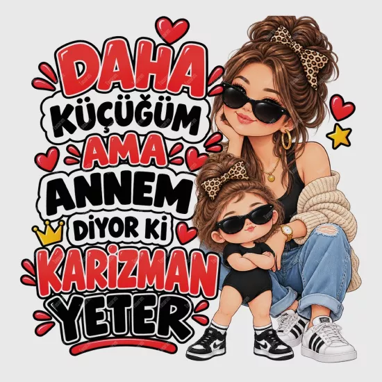 Daha Küçüğüm Ama Annem Diyor Ki Karizman Yeter