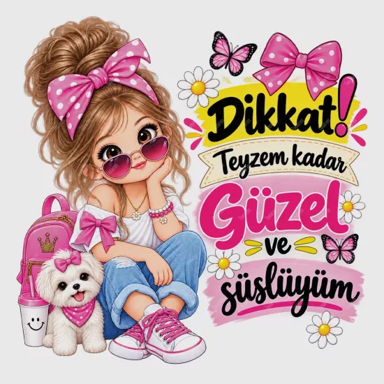 Dikkat Teyzem Kadar Güzel Ve Süslüyüm