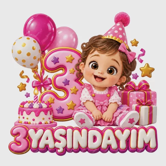 3 Yaşındayım