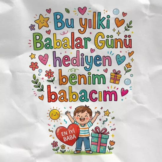 Bu Yılki Babalar Günü Hediyen Benim Babacım