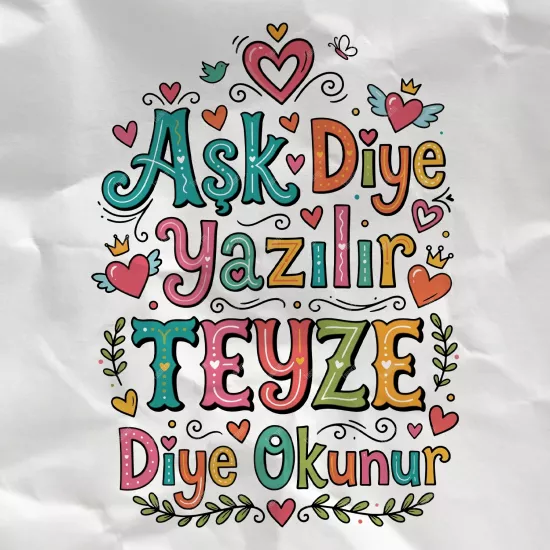 Aşk Diye Yazılır Teyze Diye Okunur