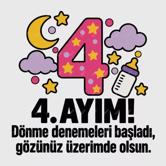 4. Aylık - Dönme Denemeleri Başladı Gözünüz Üzerimde Olsun