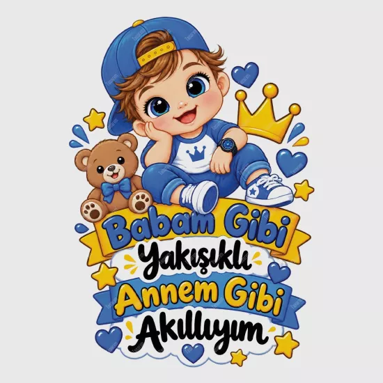 Babam Gibi Yakışıklı Annem Gibi Akıllıyım