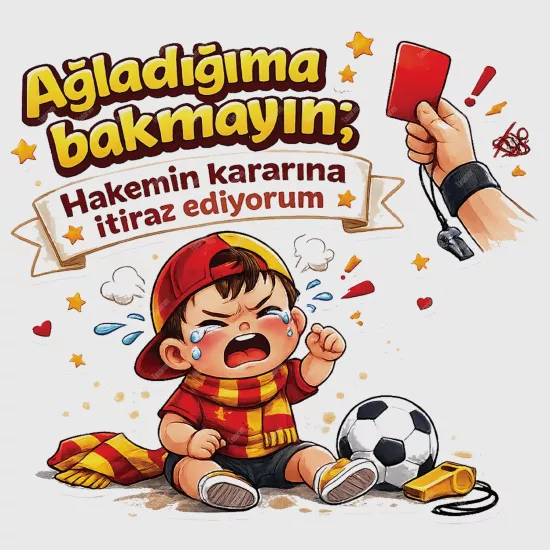 Ağladığıma Bakmayın Hakemin Kararına İtiraz Ediyorum