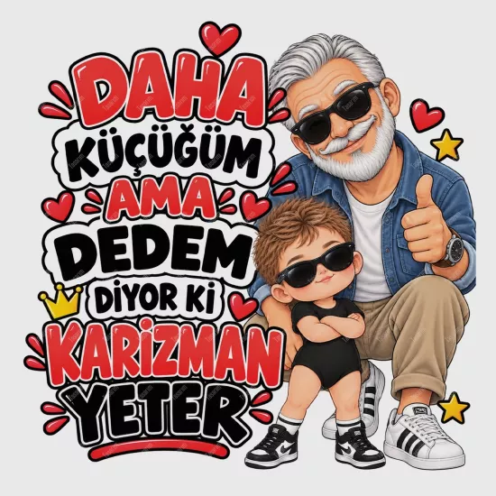 Daha Küçüğüm Ama Dedem Diyor Ki Karizman Yeter