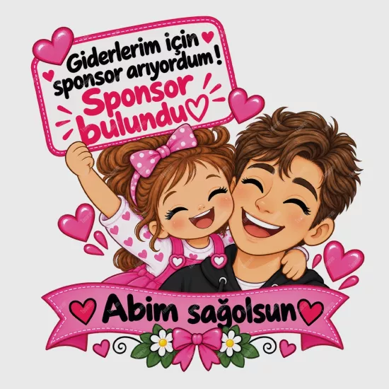 Giderlerim İçin Sponsor Arıyordum Sponsor Bulundu Abim Sağolsun
