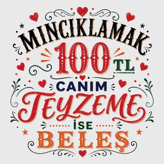 Mıncıklamak 100 TL Canım Teyzeme İse Beleş