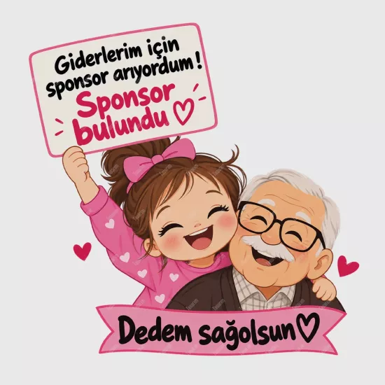Giderlerim İçin Sponsor Arıyordum Sponsor Bulundu Dedem Sağolsun