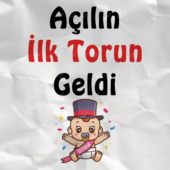 Açılın İlk Torun Geldi