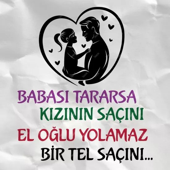Babası Tararsa Kızının Saçını