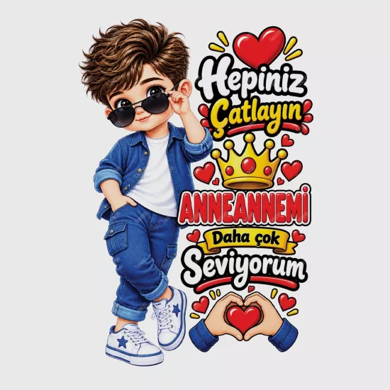 Hepiniz Çatlayın Anneannemi Daha Çok Seviyorum