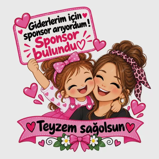 Giderlerim İçin Sponsor Arıyordum Sponsor Bulundu Teyzem Sağolsun