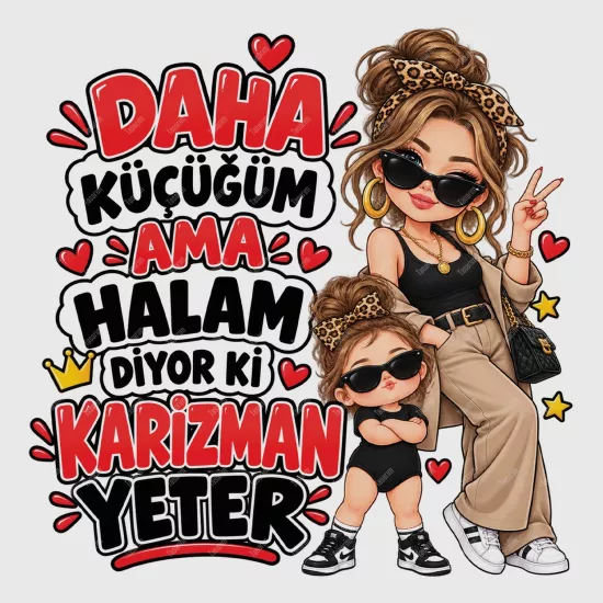 Daha Küçüğüm Ama Halam Diyor Ki Karizman Yeter