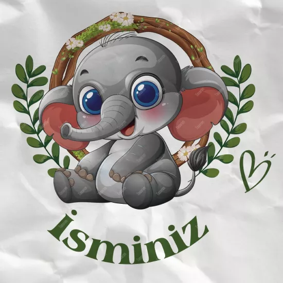 Sevimli Fil Yavrusu