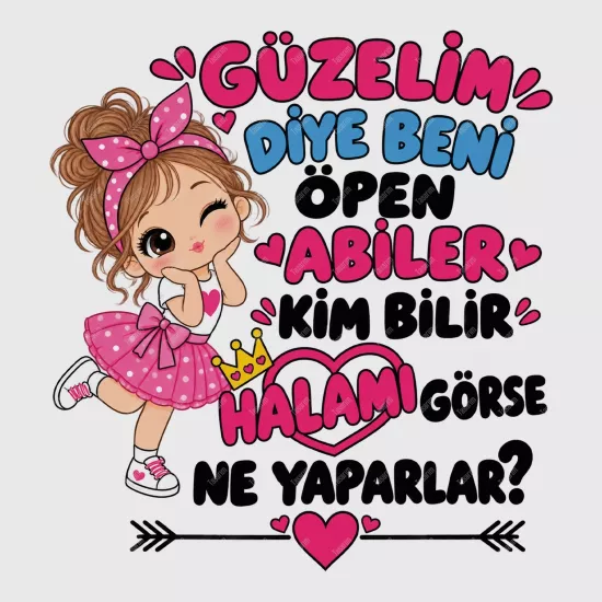 Güzelim Diye Beni Öpen Abiler Kim Bilir Halamı Görse Ne Yaparlar
