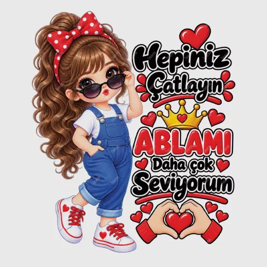 Hepiniz Çatlayın Ablamı Daha Çok Seviyorum