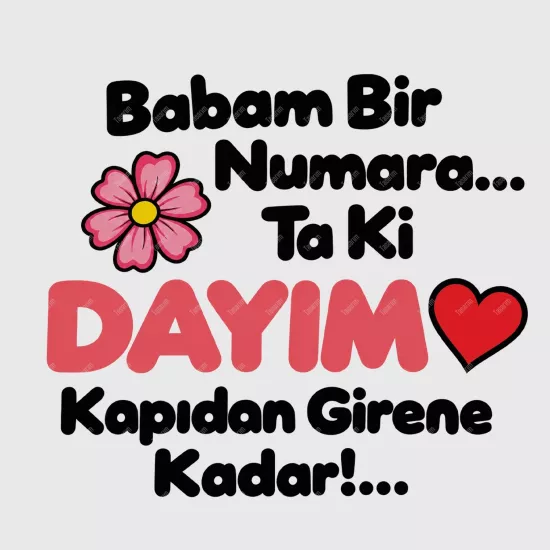 Babam Bir Numara Ta Ki Dayım Kapıdan Girene Kadar