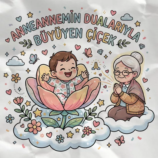Anneannemin Dualarıyla Büyüyen Çiçek