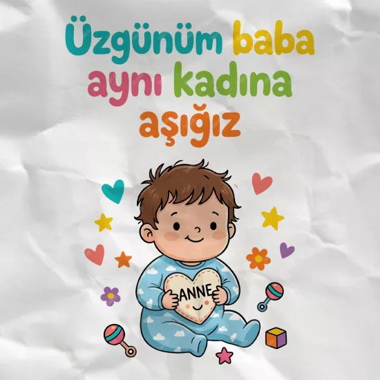 Üzgünüm Baba Aynı Kadına Aşığız