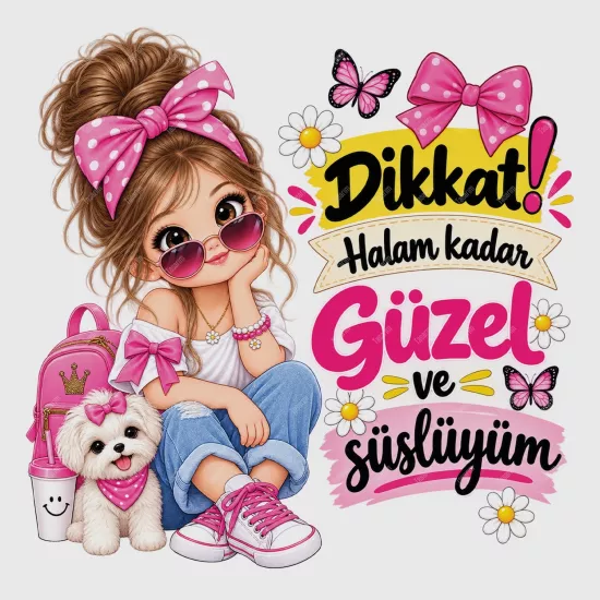 Dikkat Halam Kadar Güzel Ve Süslüyüm