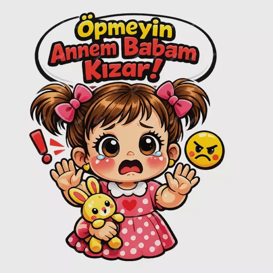 Öpmeyin Annem Babam Kızar !