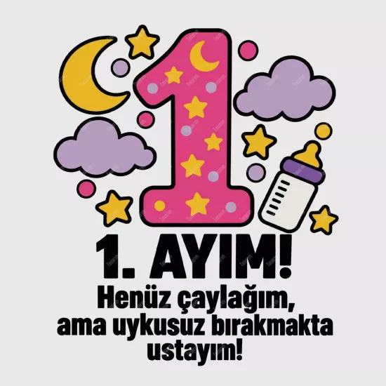 1. Aylık - Henüz Çaylağım Ama Uykusuz Bırakmakta Ustayım