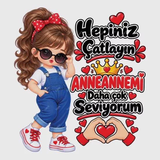 Hepiniz Çatlayın Anneannemi Daha Çok Seviyorum