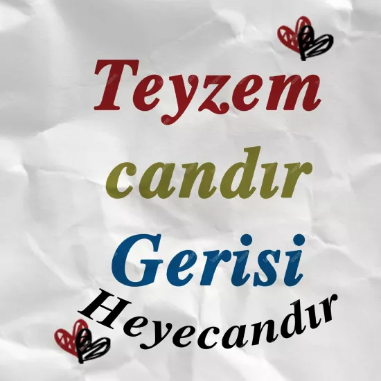 Teyzem Candır Gerisi Heyecandır