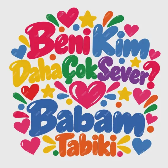 Beni Kim Daha Çok Sever Babam Tabiki