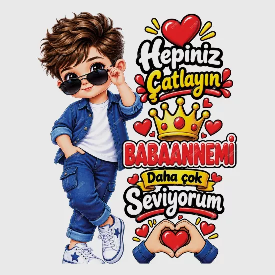 Hepiniz Çatlayın Babaannemi Daha Çok Seviyorum
