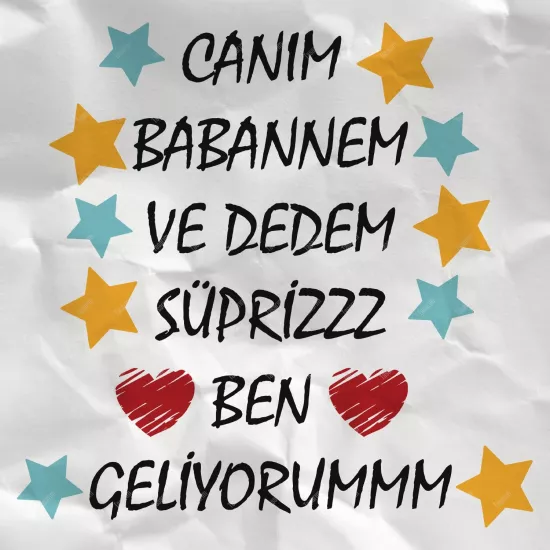 Canım Babannem ve Dedem Süpriz Ben Geliyorum
