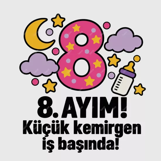 8. Aylık - Küçük Kemirgen İş Başında