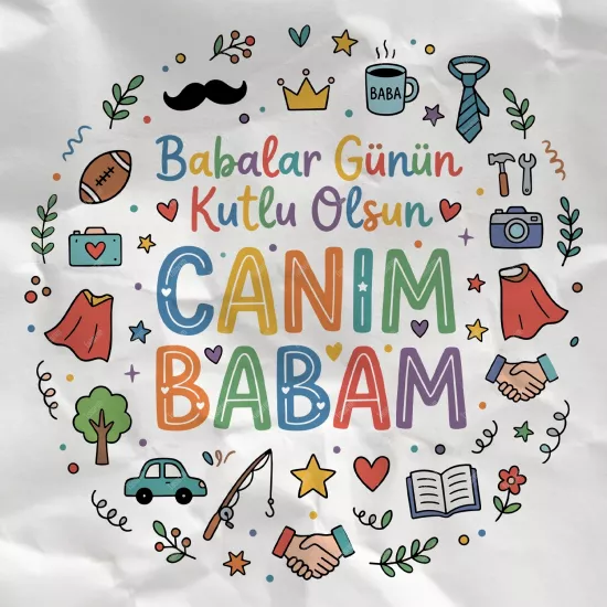 Babalar Günün Kutlu Olsun Canım Babam