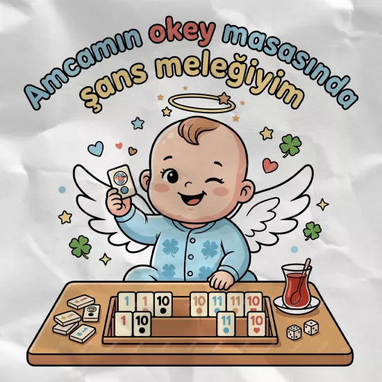 Amcamın Okey Masasında Şans Meleğiyim