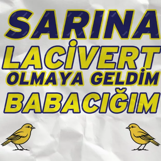Sarına Lacivert Olmaya Geldim Babacığım