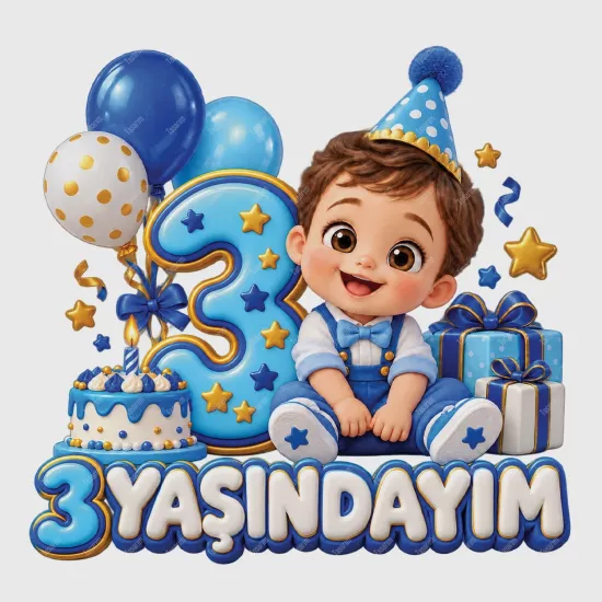 3 Yaşındayım