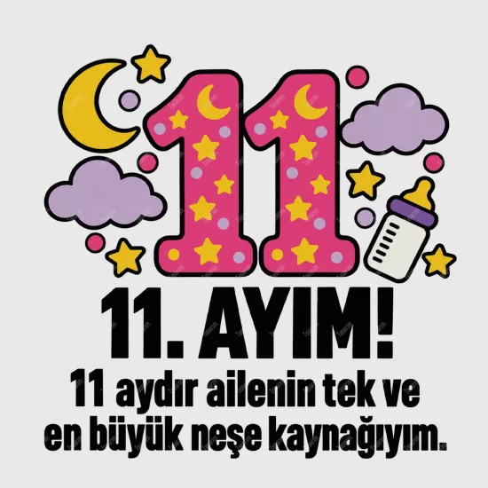 11. Aylık - 11 Aydır Ailenin Tek Ve En Büyük Neşe Kaynağıyım