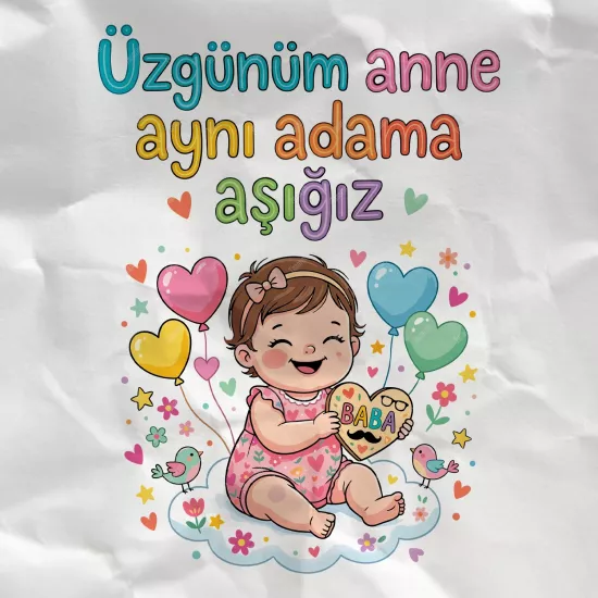 Üzgünüm Anne Aynı Adama Aşığız