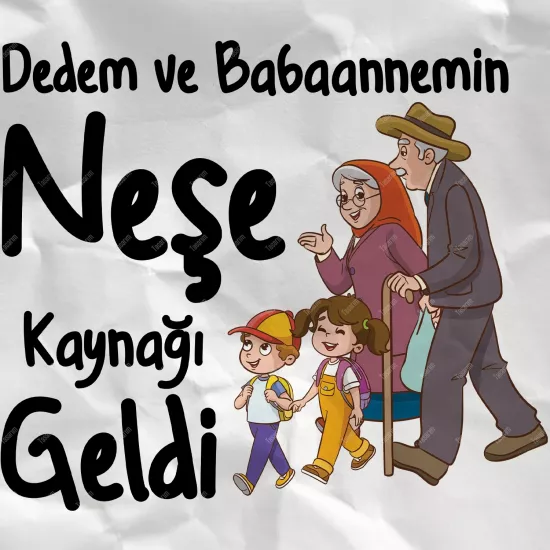 Dedem ve Babaannemin Neşe Kaynağı Geldi