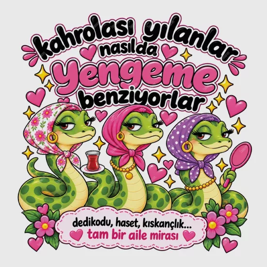 Kahrolası Yılanlar Nasılda Yengeme Benziyorlar