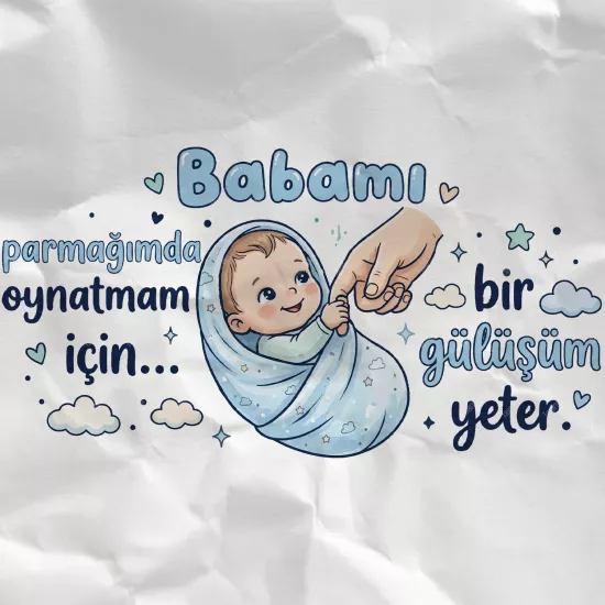 Babamı Parmağımda Oynatmam İçin Bir Gülüşüm Yeter