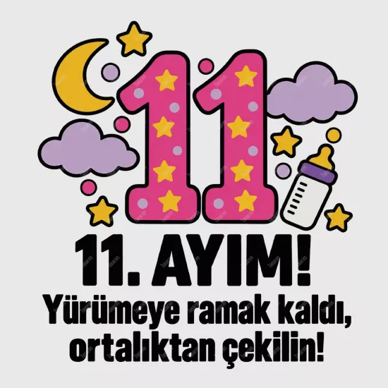 11. Aylık - Yürümeye Ramak Kaldı Ortalıktan Çekilin