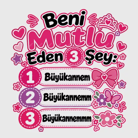 Beni Mutlu Eden 3 Şey Büyükannem
