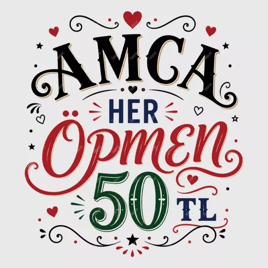 Amca Her Öpmen 50 TL