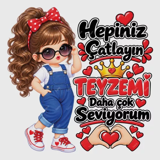 Hepiniz Çatlayın Teyzemi Daha Çok Seviyorum