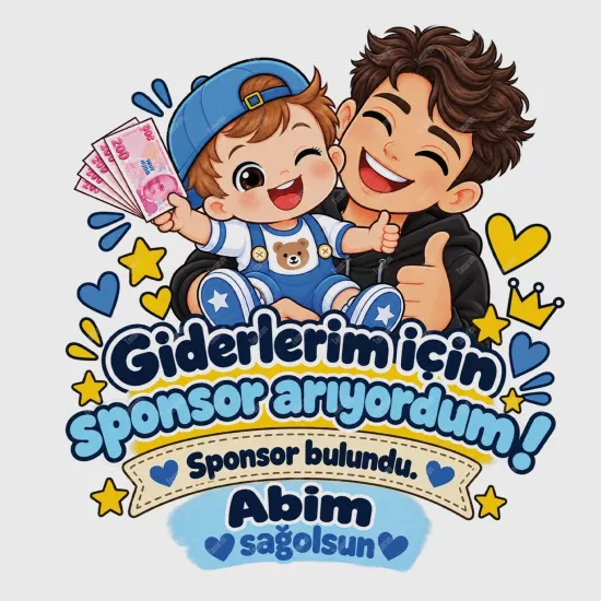 Giderlerim İçin Sponsor Arıyordum Sponsor Bulundu Abim Sağolsun