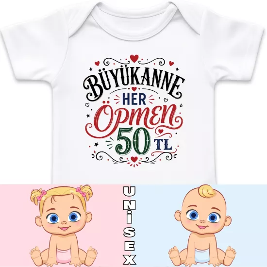 Büyükanne Her Öpmen 50 TL